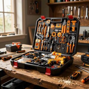 Multifunctional Home Tool Set, Electric Drill Combo Set, Electrician's Tool Set, Power Tool Set