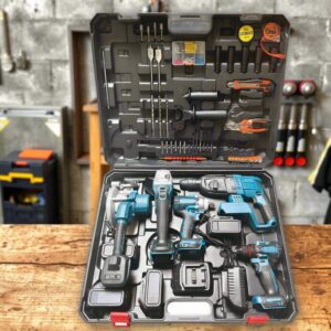 21V Portable Brushless Cordless Drill Set – High-Quality Industrial-Grade Power Tool Kit