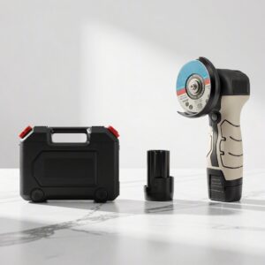 Portable 12V Battery-Powered Mini Angle Grinder – Handheld Cordless Tool for Home, Industrial, and DIY Use (Cutting, Polishing, Grinding; Available in Trigger or Slide Switch Models)