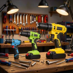 Portable multifunctional electric drill