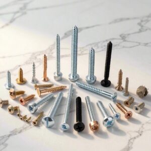 Supply of high-quality pan-head machine screws with washers (including tamper-resistant Torx/star drive types).