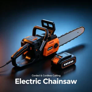 Cordless Electric Chain Saw For Wood Cutting