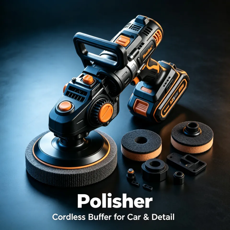 Cordless Orbital Polisher For Car & Surface Polishing