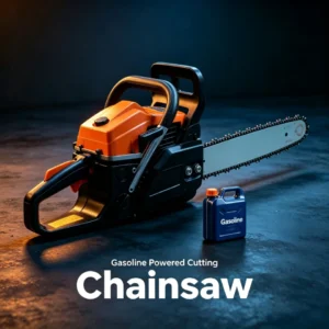 Gasoline Chain Saw For Heavy‑Duty Log Cutting