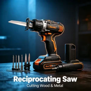 Cordless Reciprocating Saw Multi‑Purpose Cutting Power Tool