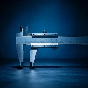 Manual vernier caliper, precision metal measuring gauge for mechanical workshop